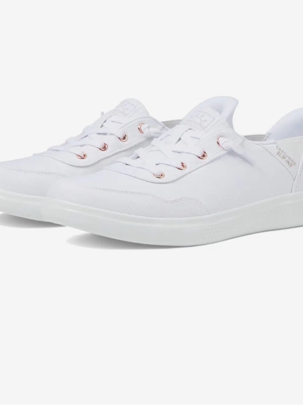 Skechers BOBS Hands Free Slip-Ins – White – Size 9